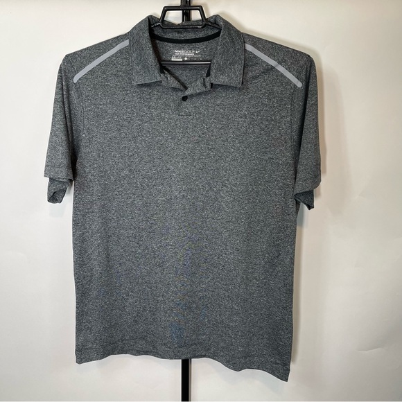 Nike Other - Nike Golf Tour Performance Grey Polo Shirt Size Large Mens